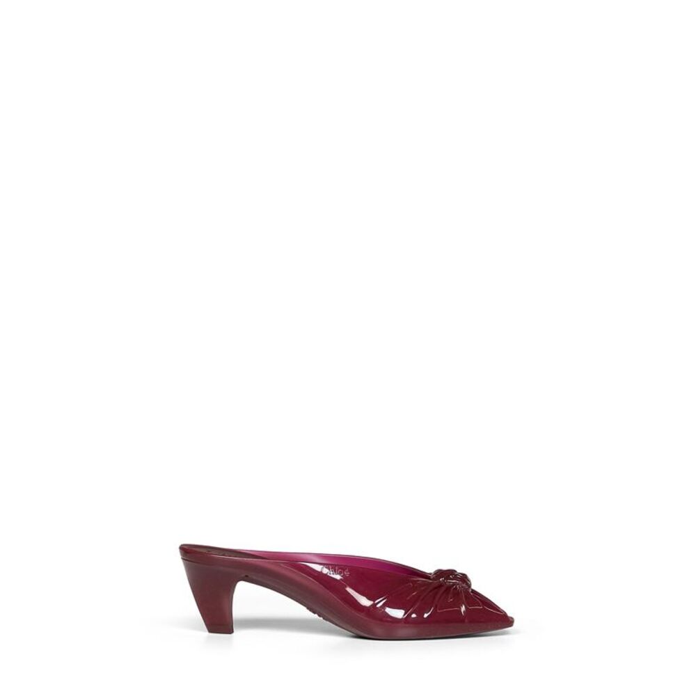 Chloé Women Garnet Chloé Jelly Mules